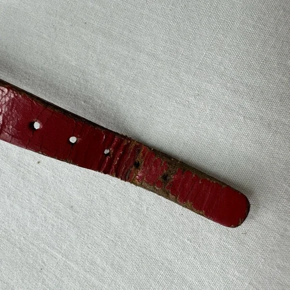 Vintage Ernest Borel Cocktail Red Dial Kaleidoscope Ladies Watch Parts/ Repair - Picture 6 of 11